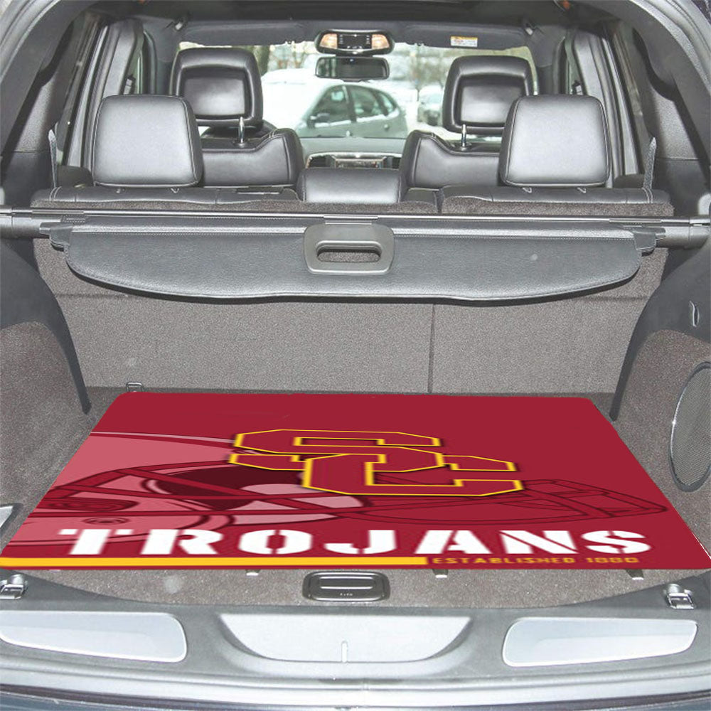 Usc Trojans Est 1880 Car Trunk Mat Non Slip