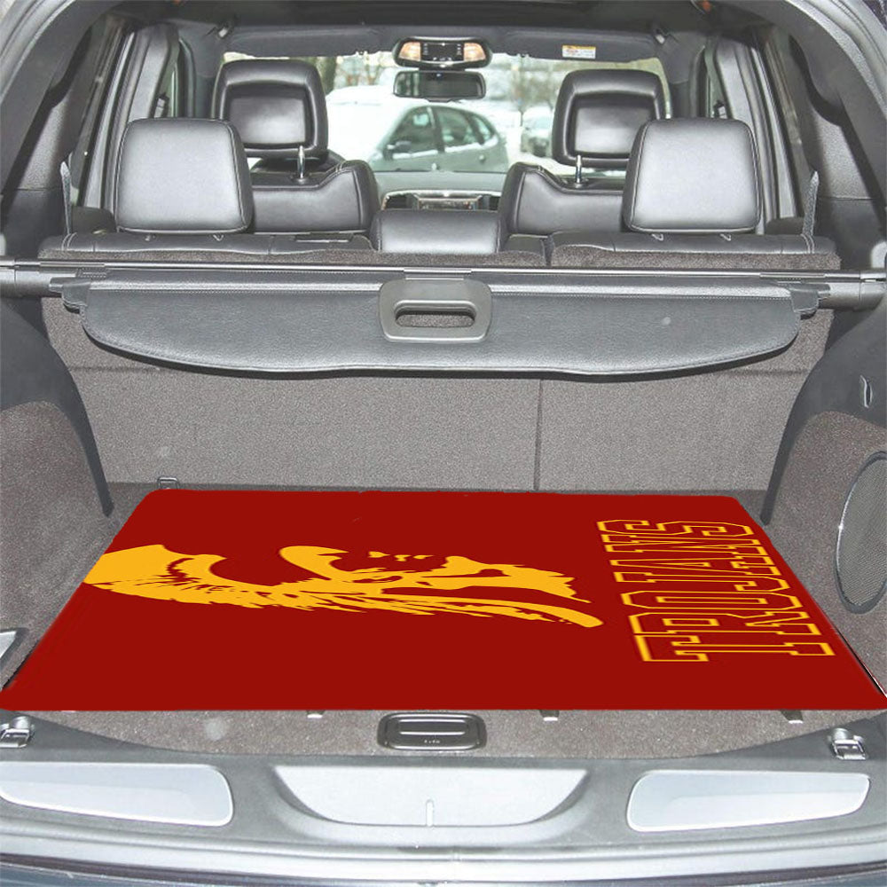 Usc Trojans Football Logo Car Trunk Mat Non Slip
