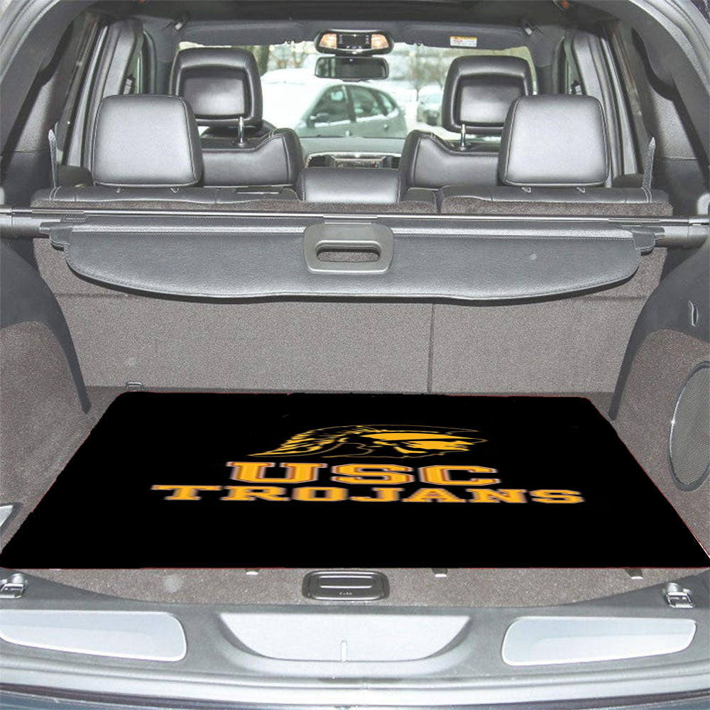 Usc Trojans Logo Car Trunk Mat Non Slip