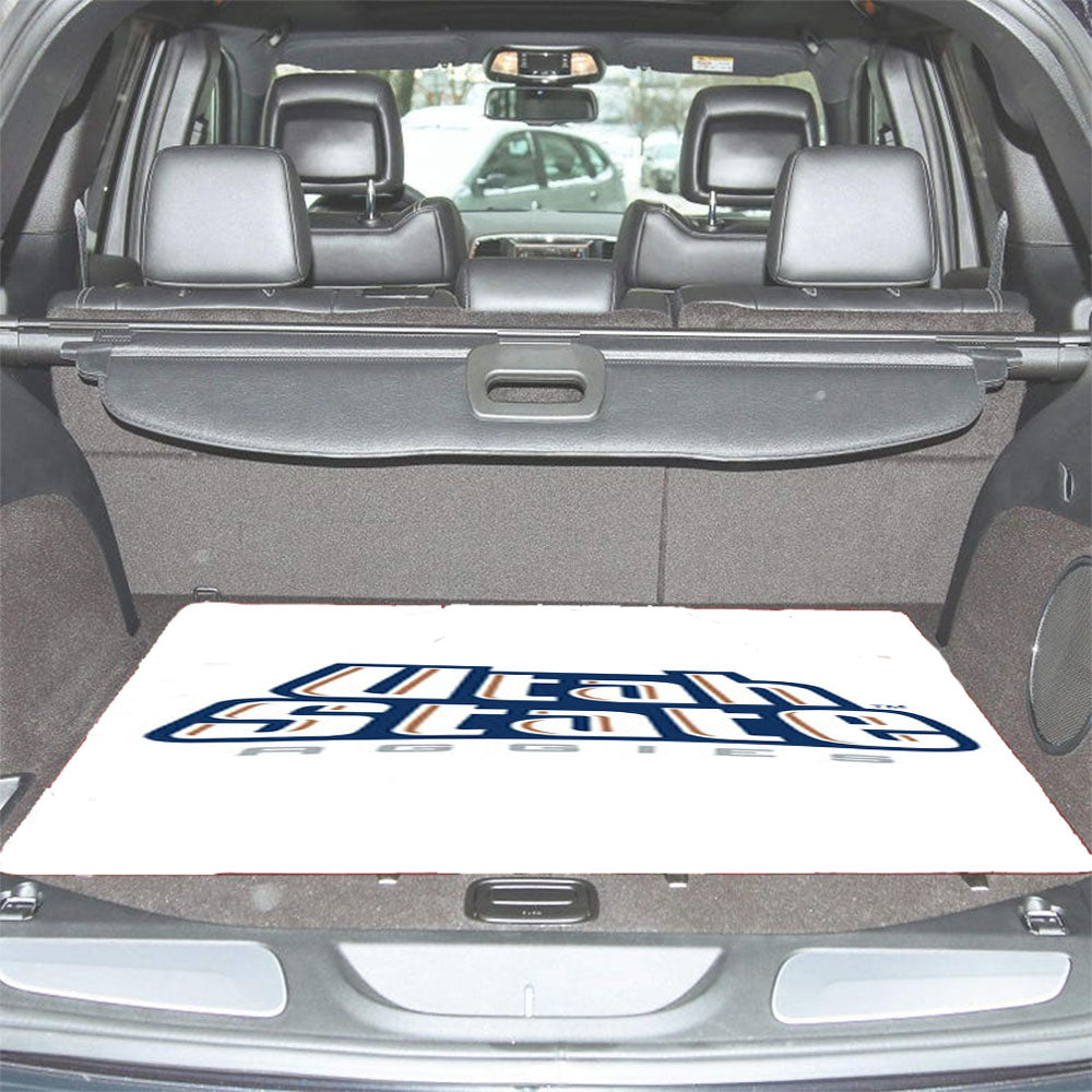 Utah State Aggies Logo Iron Car Trunk Mat Non Slip