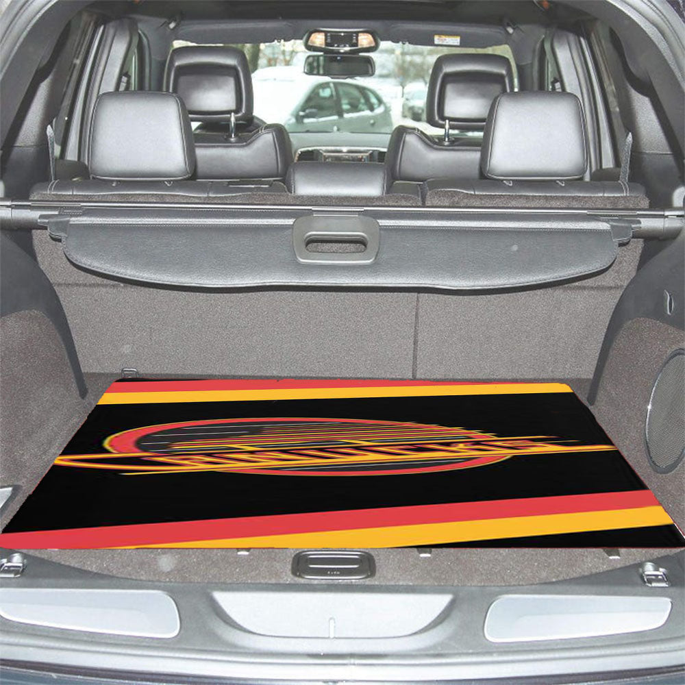 Vancouver Canucks Ice Hockey Team Nhl Car Trunk Mat Non Slip