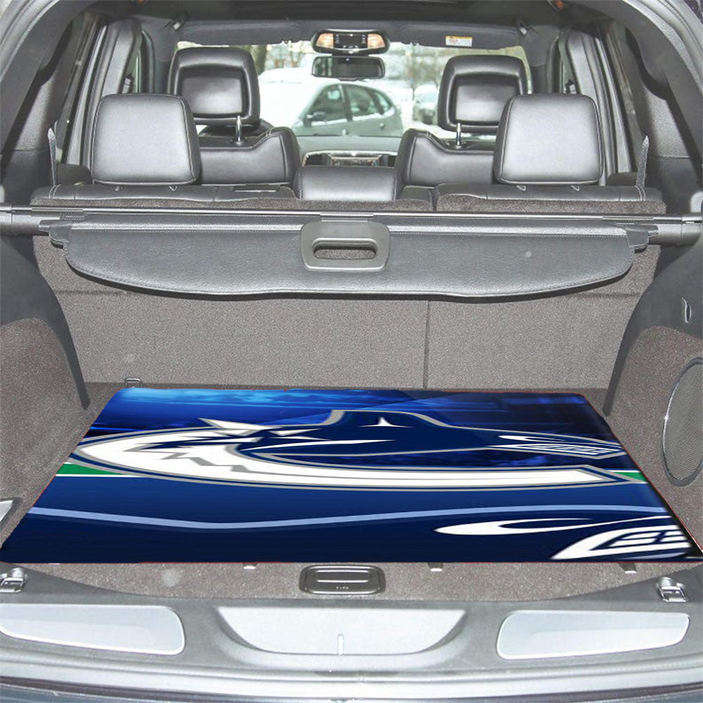 Vancouver Canucks Nhl Sport Logo Car Trunk Mat Non Slip