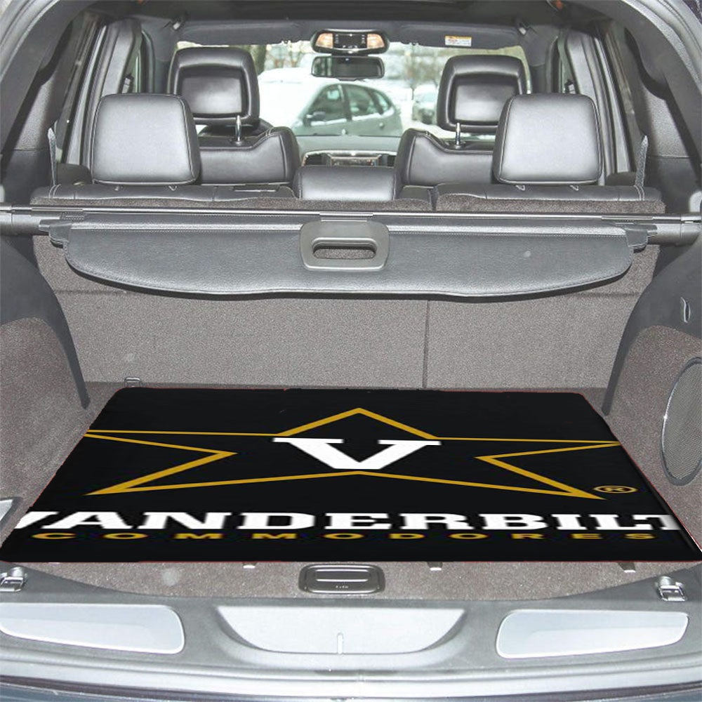 Vanderbilt Commodores Logo Car Trunk Mat Non Slip