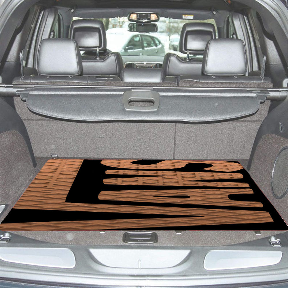 Vans Sole Pattern Car Trunk Mat Non Slip