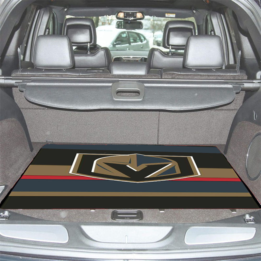 Vegas Golden Knight Logo 2 Car Trunk Mat Non Slip