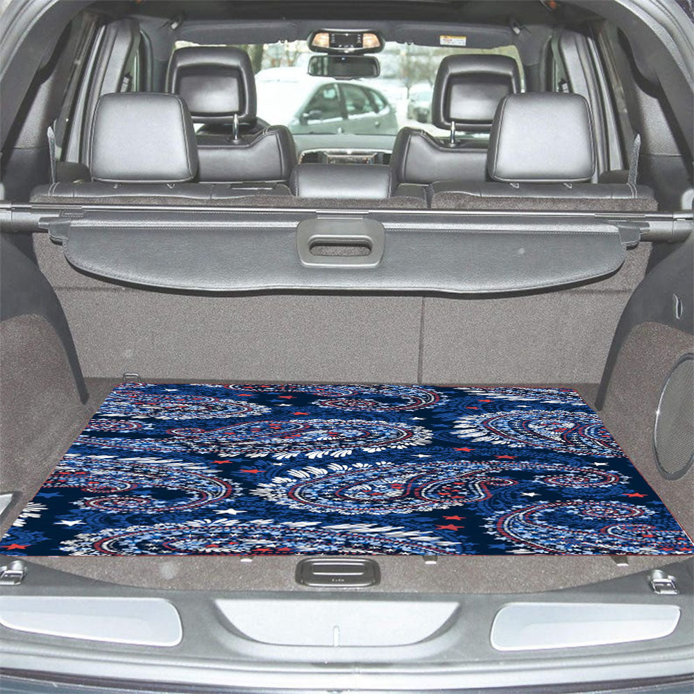 Vera Bradley Fireworks Paisley Car Trunk Mat Non Slip