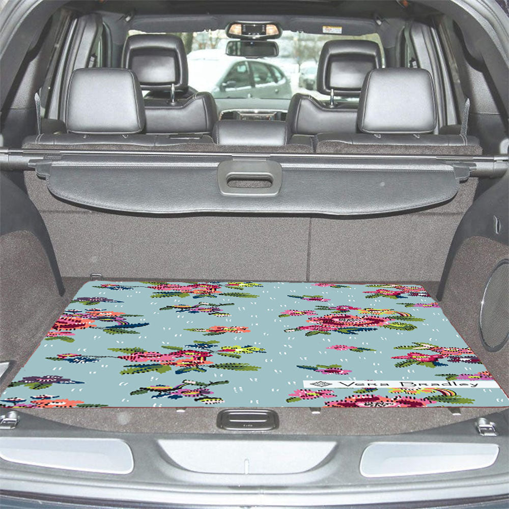Vera Bradley Water Bouquet Car Trunk Mat Non Slip
