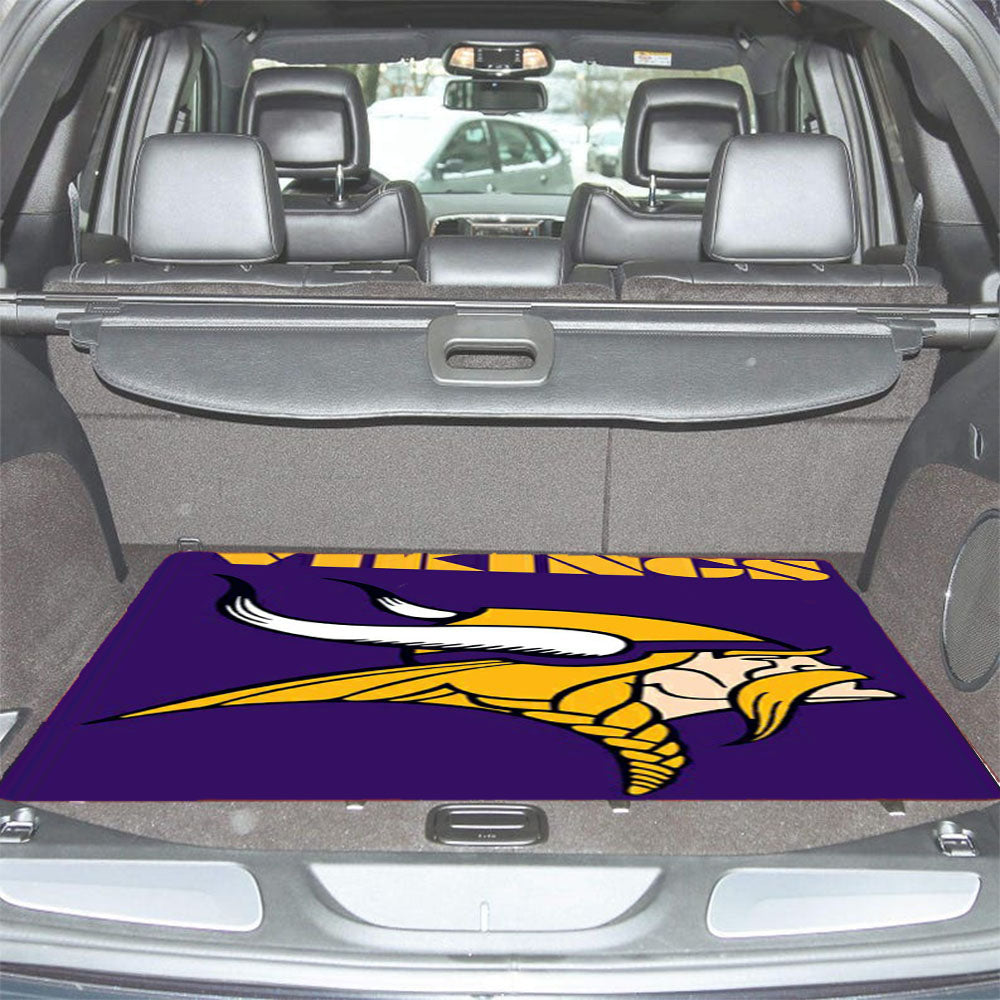 Vikings Car Trunk Mat Non Slip