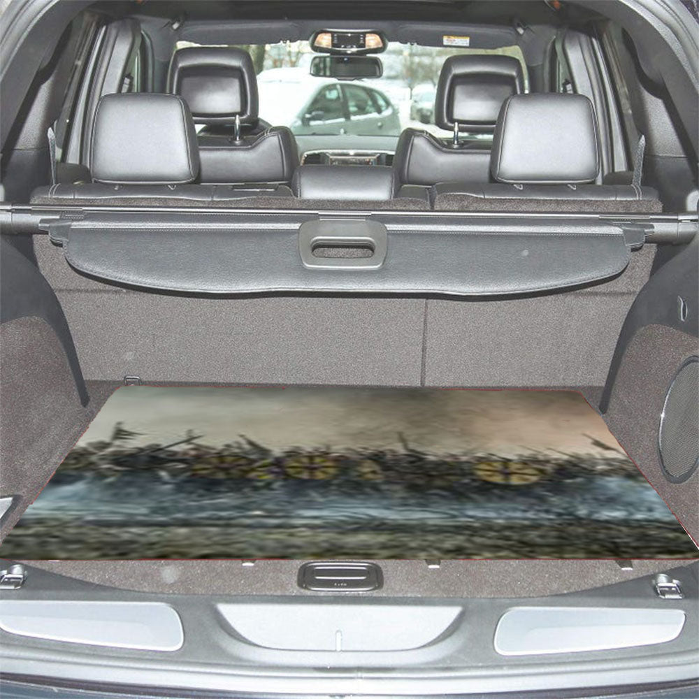 Vikings War Epic Car Trunk Mat Non Slip