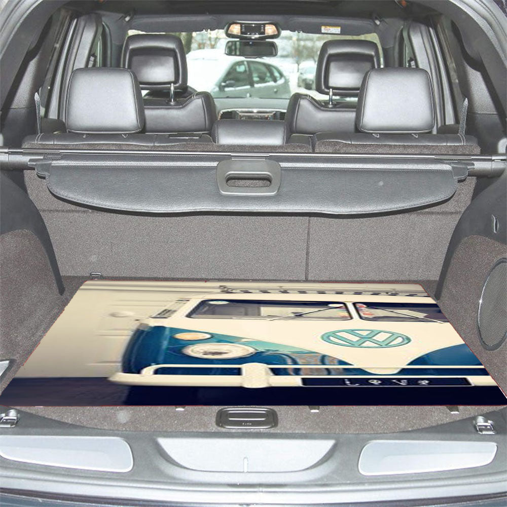 Vintage Volkswagen Car Trunk Mat Non Slip