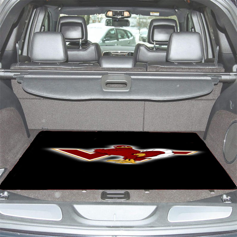 Virginia Tech Black Car Trunk Mat Non Slip