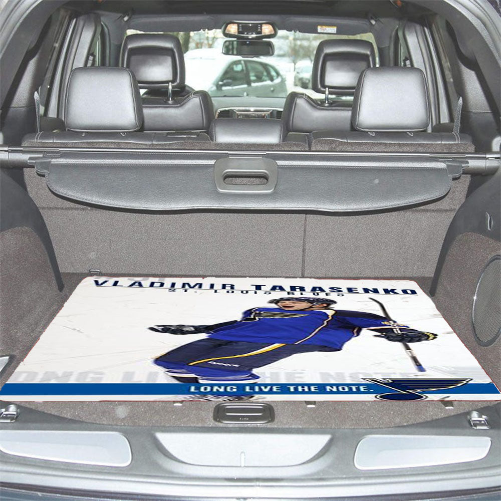 Vladimir Tarasenko St Louis Blues Hockey Car Trunk Mat Non Slip