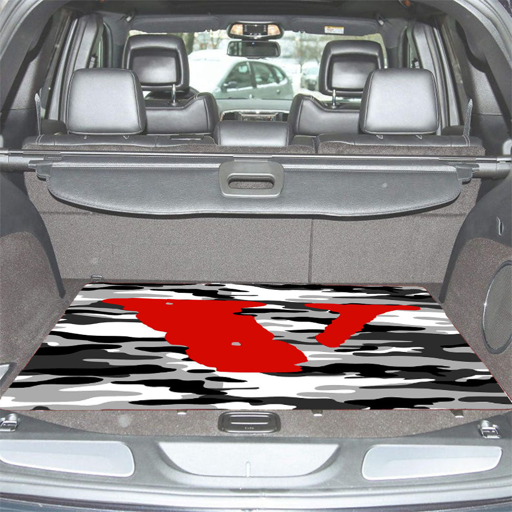 Vlone Camo Ash Car Trunk Mat Non Slip