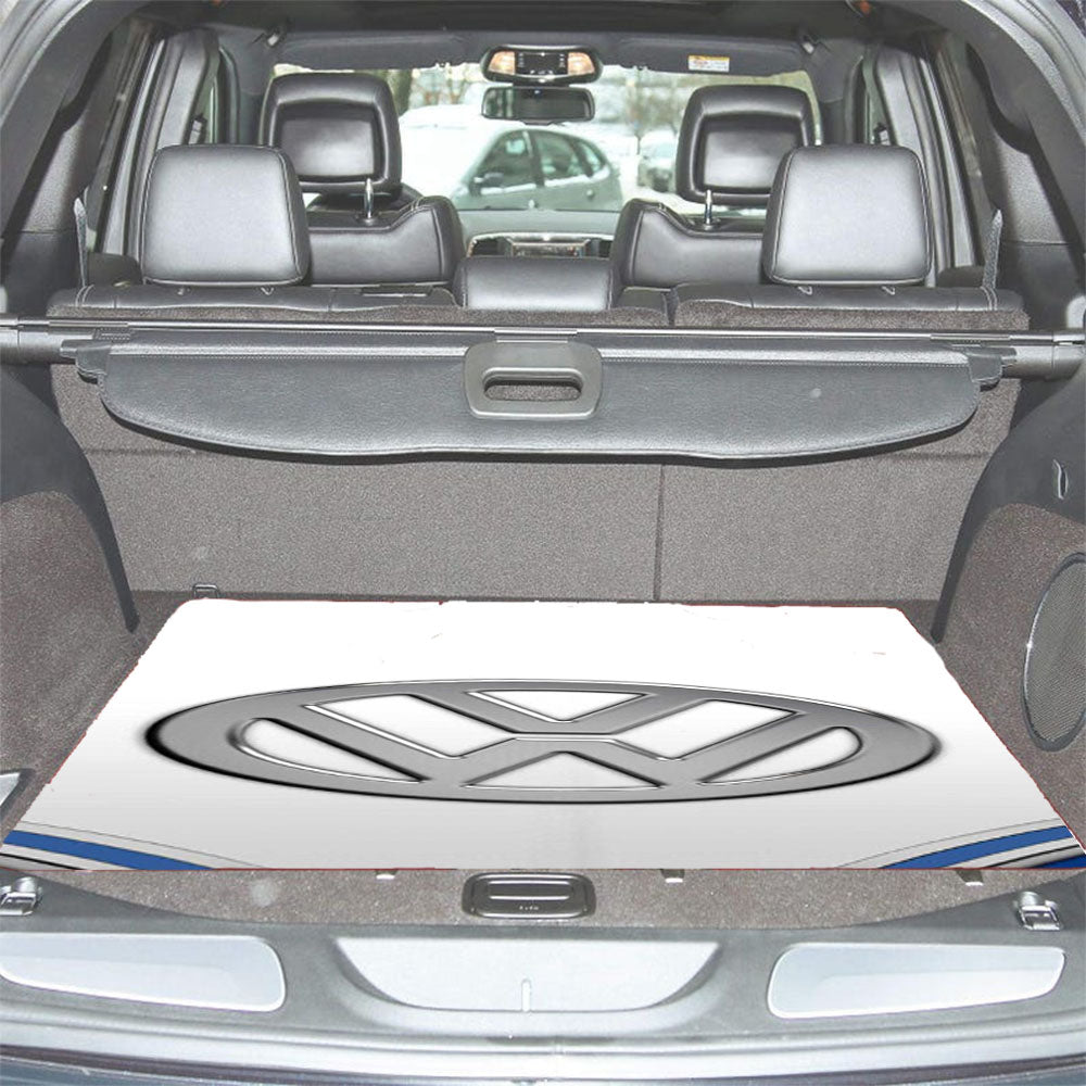 Volkswagen Minibus Logo Car Trunk Mat Non Slip
