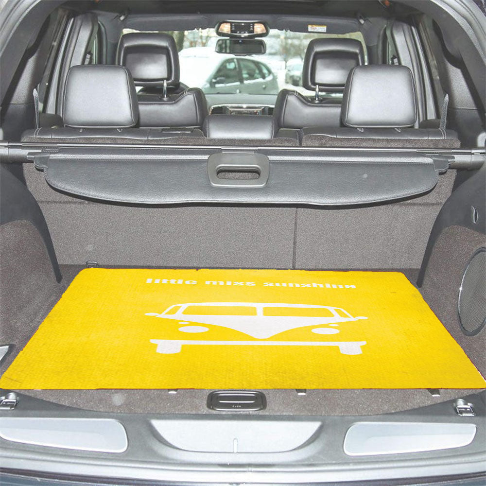 Volkswagen Yellow Car Trunk Mat Non Slip