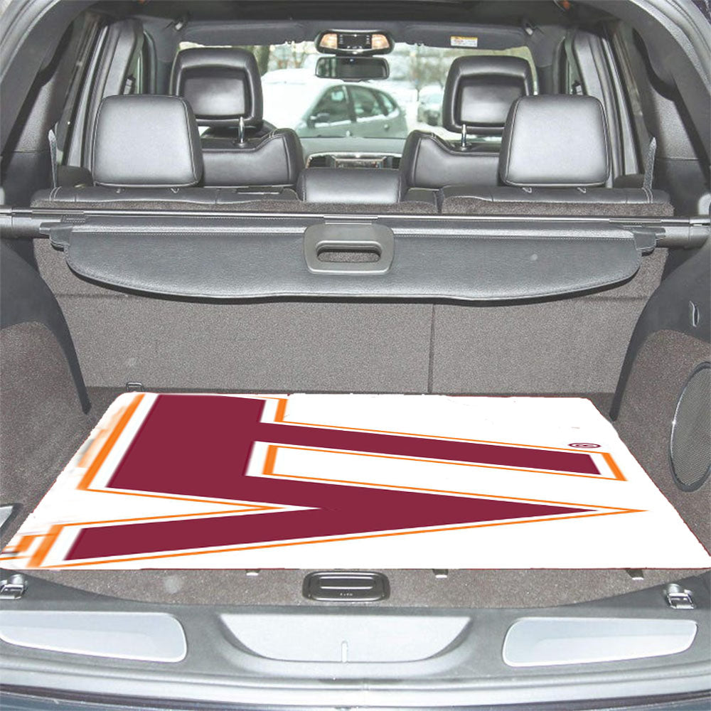 Vt Virginia Tech Car Trunk Mat Non Slip