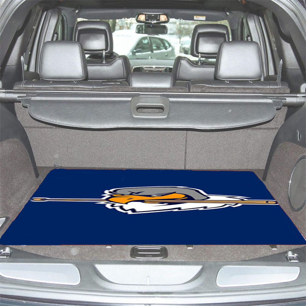 Vultures Baseball Logo Blue Car Trunk Mat Non Slip
