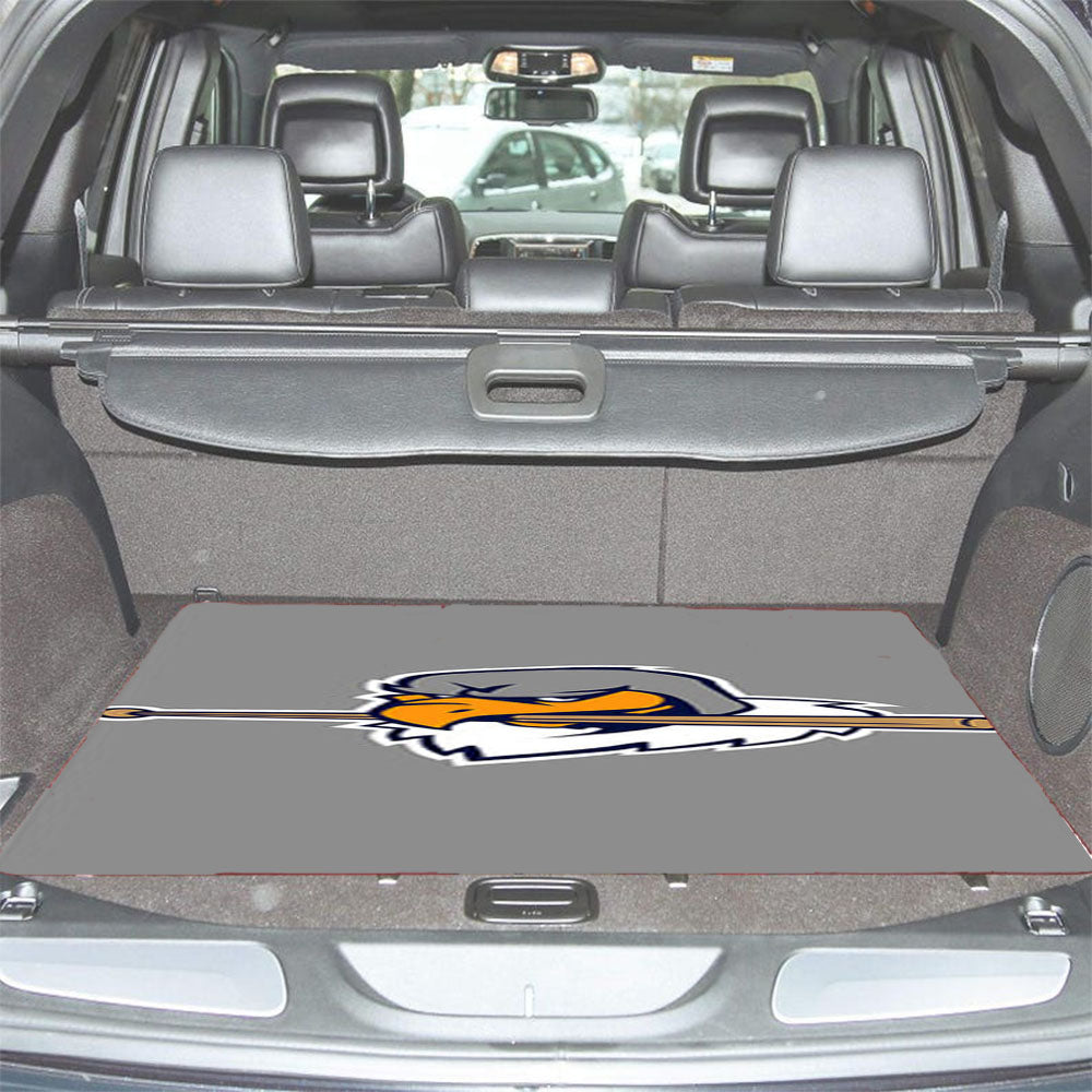 Vultures Baseball Logo Gray Car Trunk Mat Non Slip