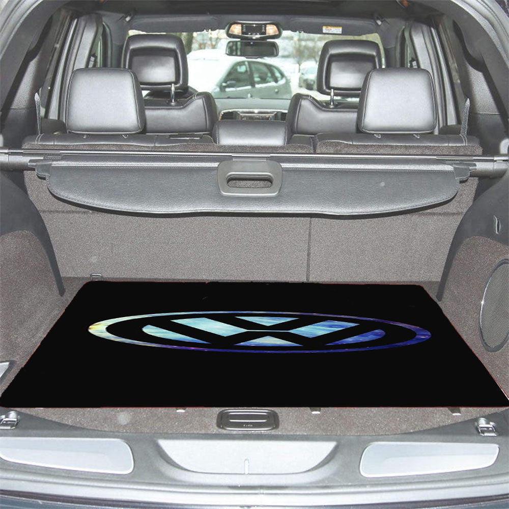 Vw Logo Car Trunk Mat Non Slip