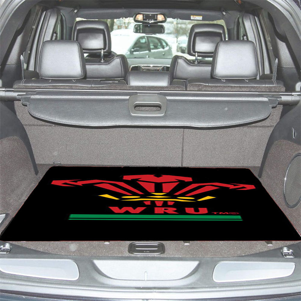 Wales Rugby Car Trunk Mat Non Slip