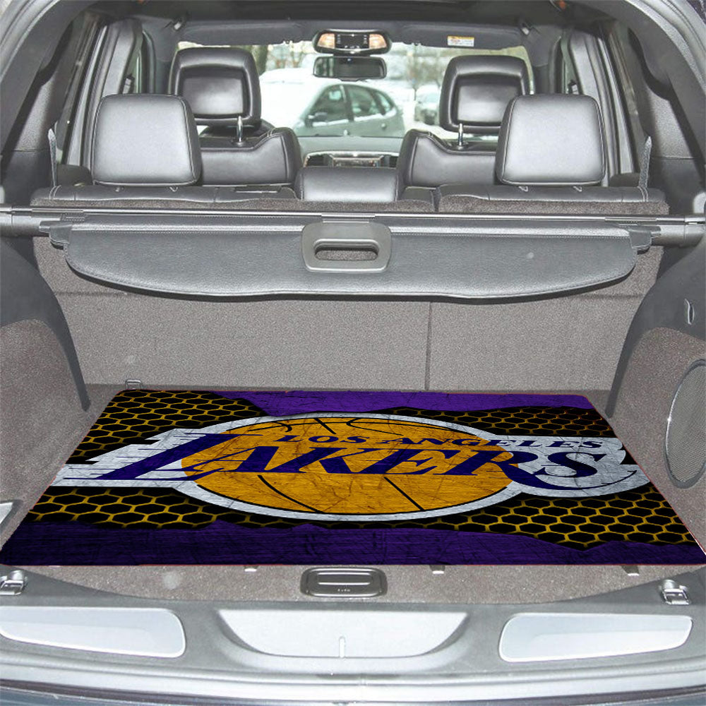 Wallpaper Sport Logo Basketball Nba Los Angeles Lakers Car Trunk Mat Non Slip