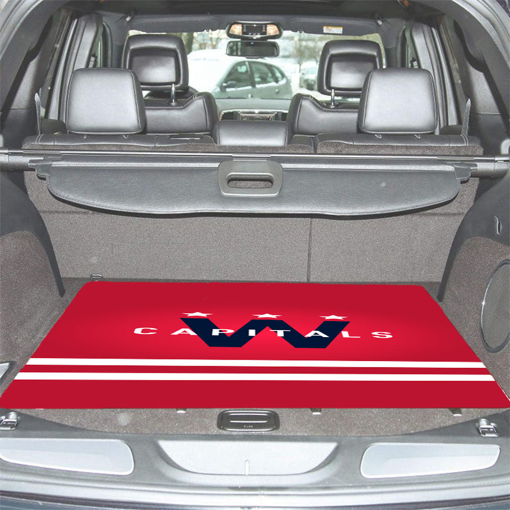 Washington Capitals 2 Car Trunk Mat Non Slip