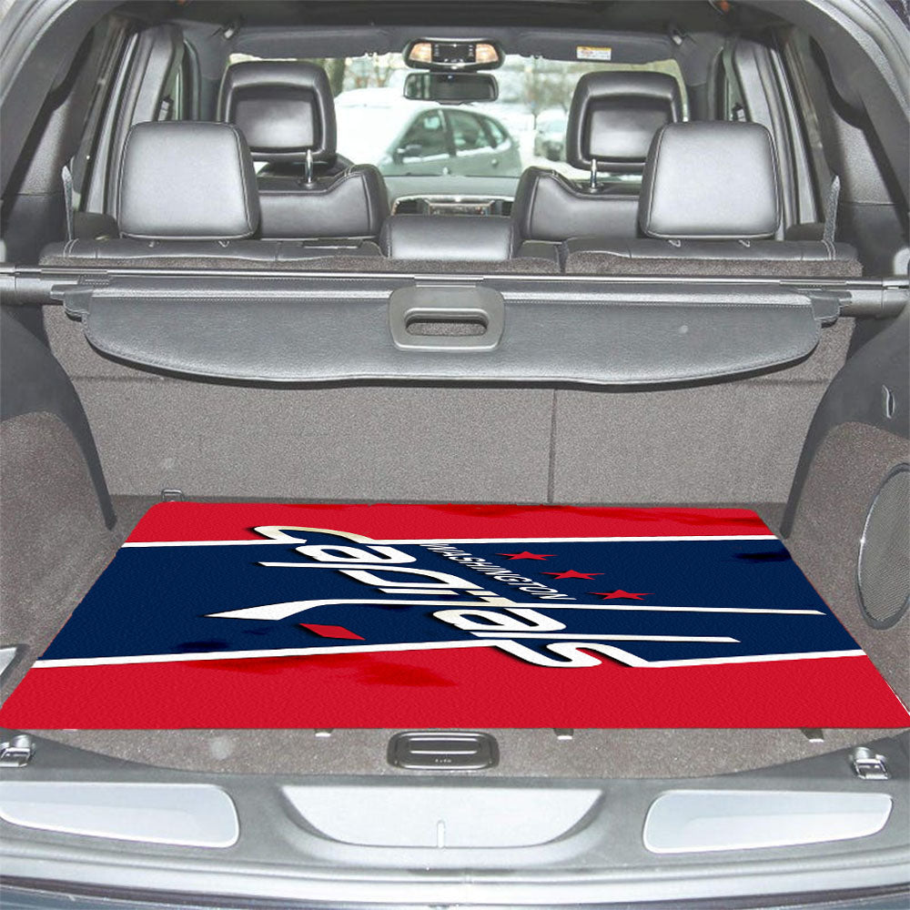 Washington Capitals 3 Car Trunk Mat Non Slip