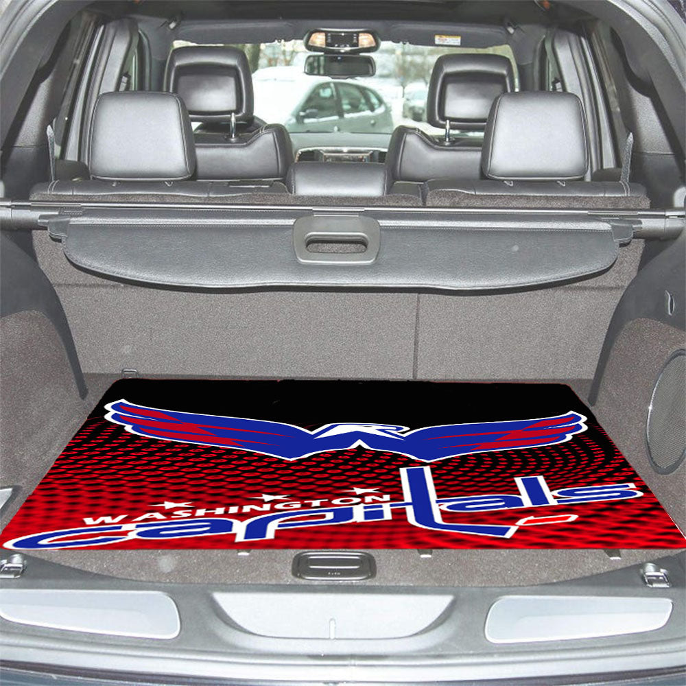 Washington Capitals 4 Car Trunk Mat Non Slip