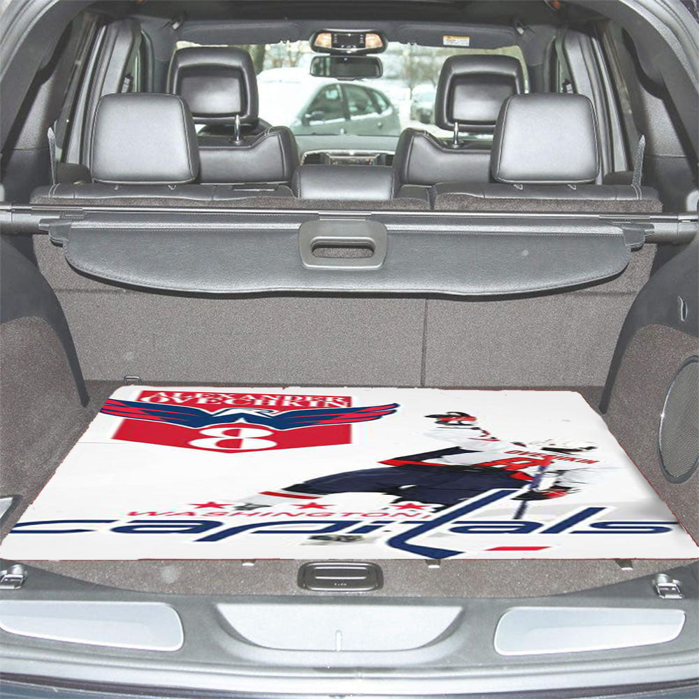 Washington Capitals Alex Ovechkin Car Trunk Mat Non Slip