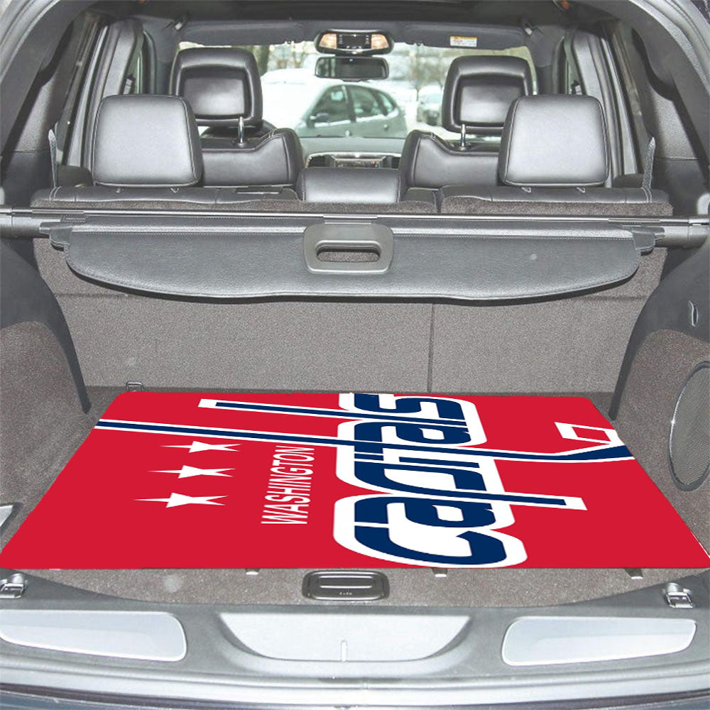 Washington Capitals Hockey1 Car Trunk Mat Non Slip