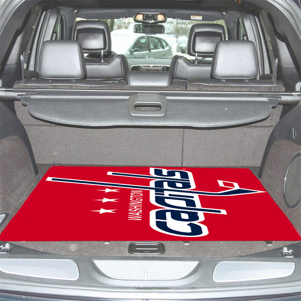 Washington Capitals Hockey Logo Car Trunk Mat Non Slip