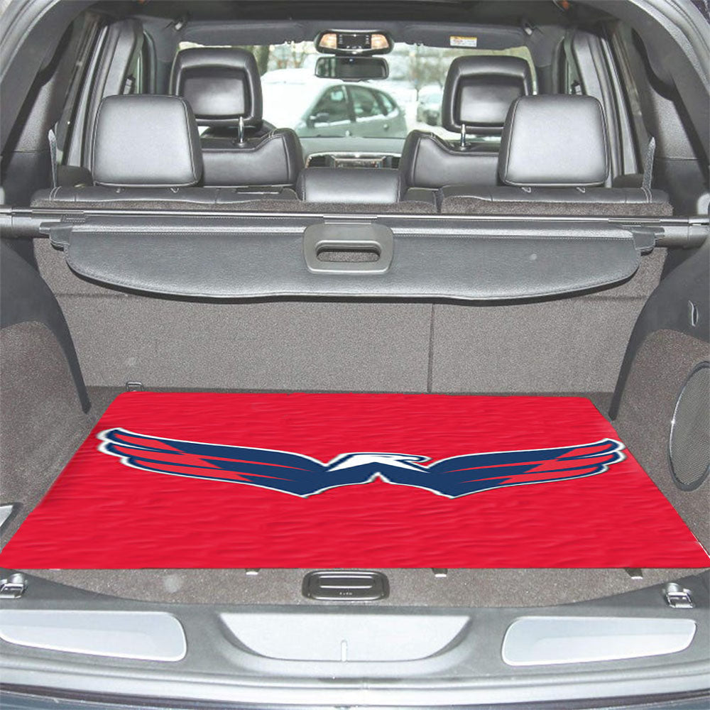 Washington Capitals Hockey Tim Logo Car Trunk Mat Non Slip