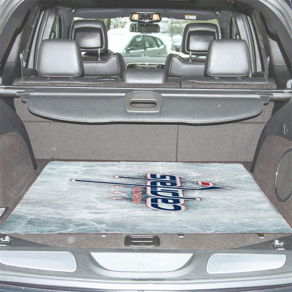 Washington Capitals On Ice Car Trunk Mat Non Slip