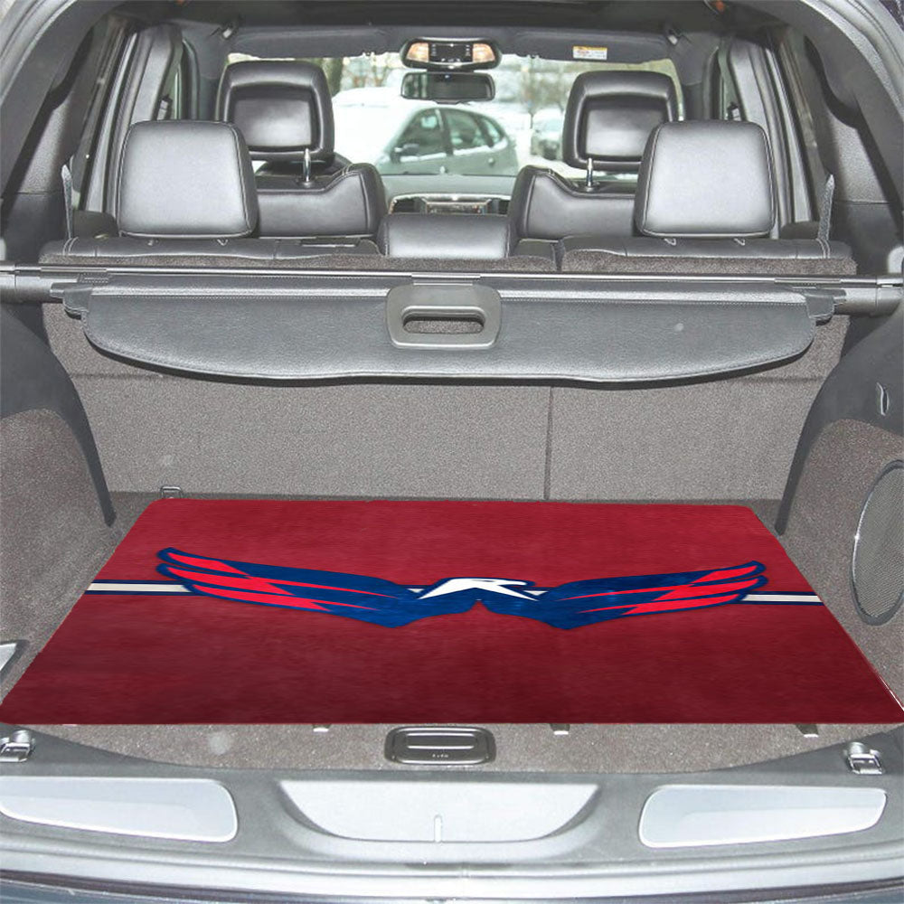 Washington Capitals Stripe Car Trunk Mat Non Slip