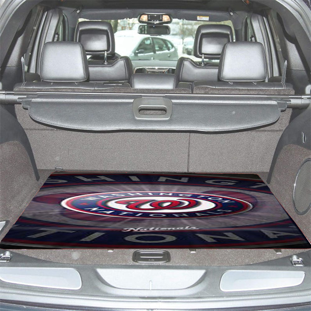 Washington Nationals Baseball Car Trunk Mat Non Slip