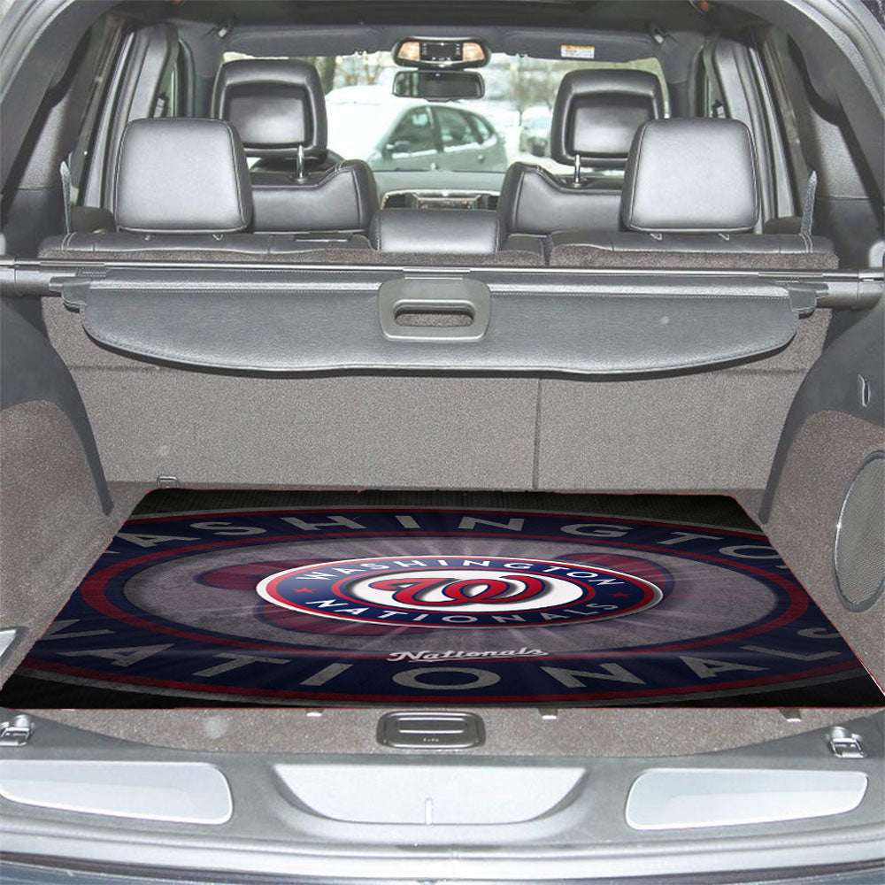 Washington Nationals Mlb Car Trunk Mat Non Slip