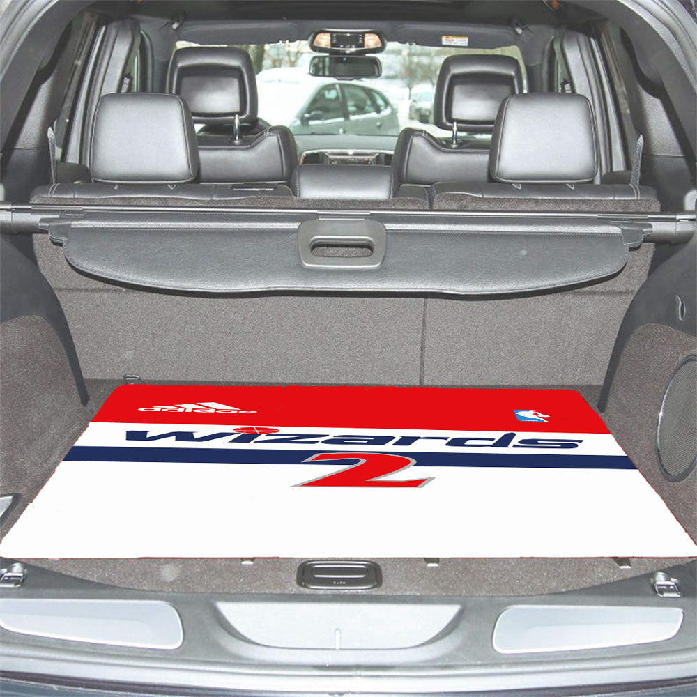 Washington Wizard Jersey Uniform Basketball Wallpaper Car Trunk Mat Non Slip