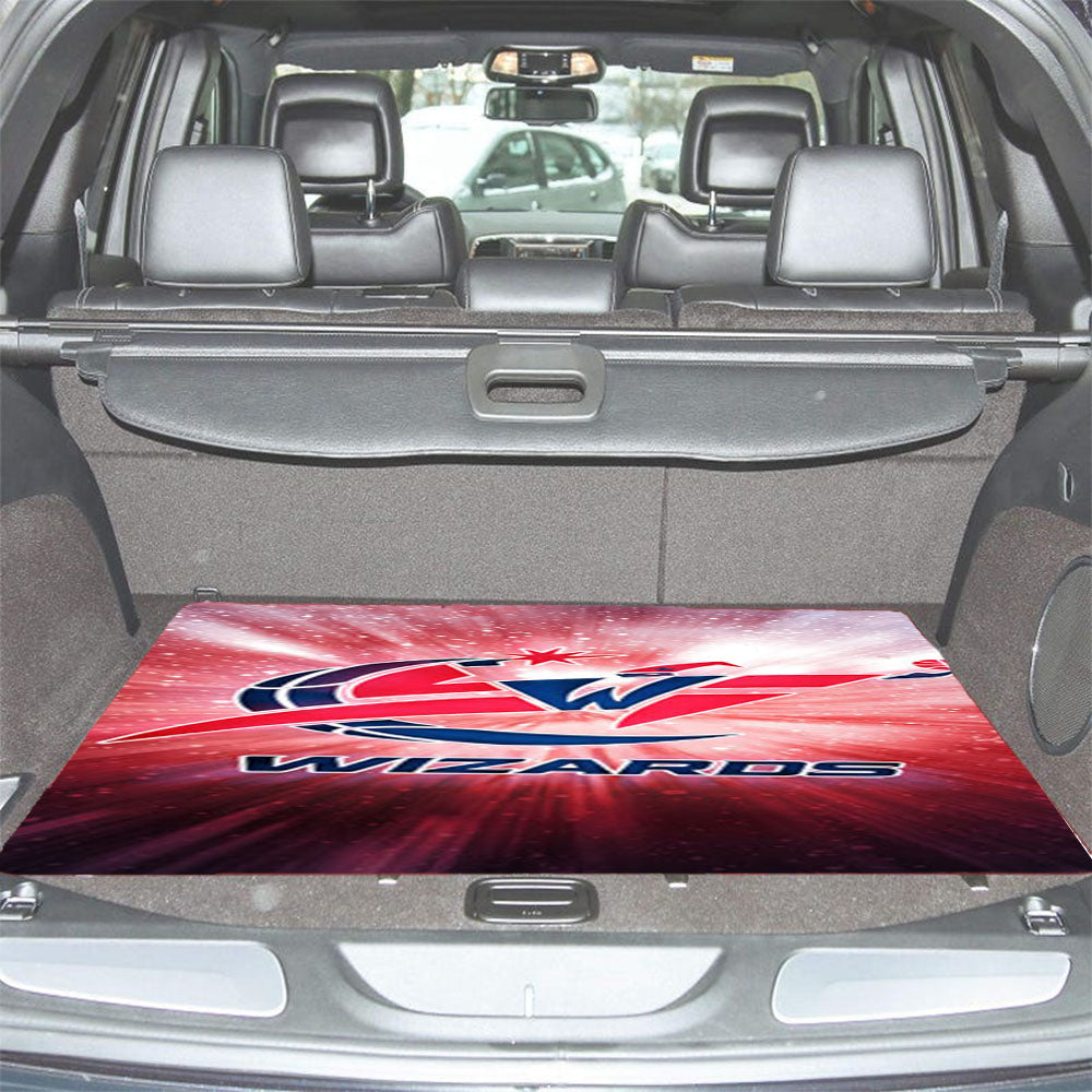 Washington Wizards Logo Car Trunk Mat Non Slip