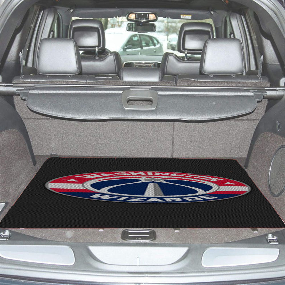 Washington Wizards Logos Car Trunk Mat Non Slip