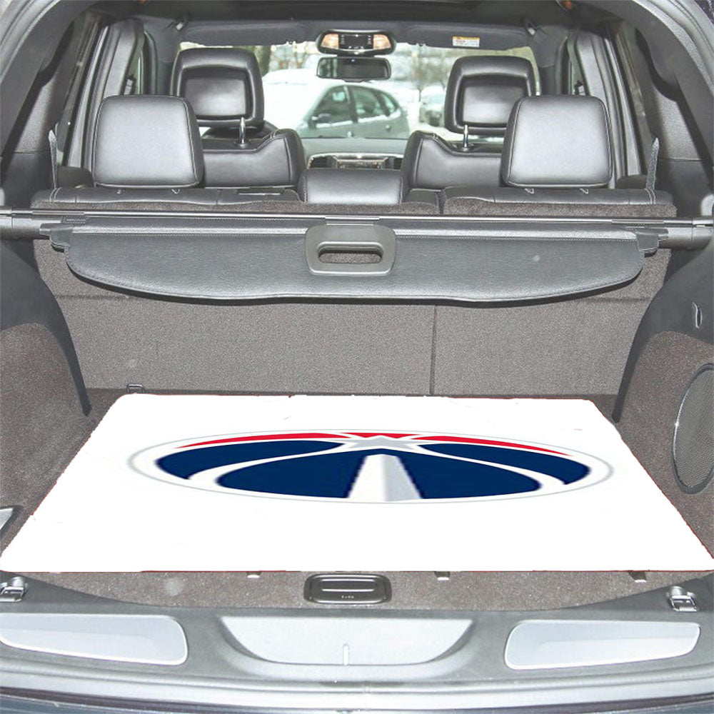 Washington Wizards Symbol White Car Trunk Mat Non Slip