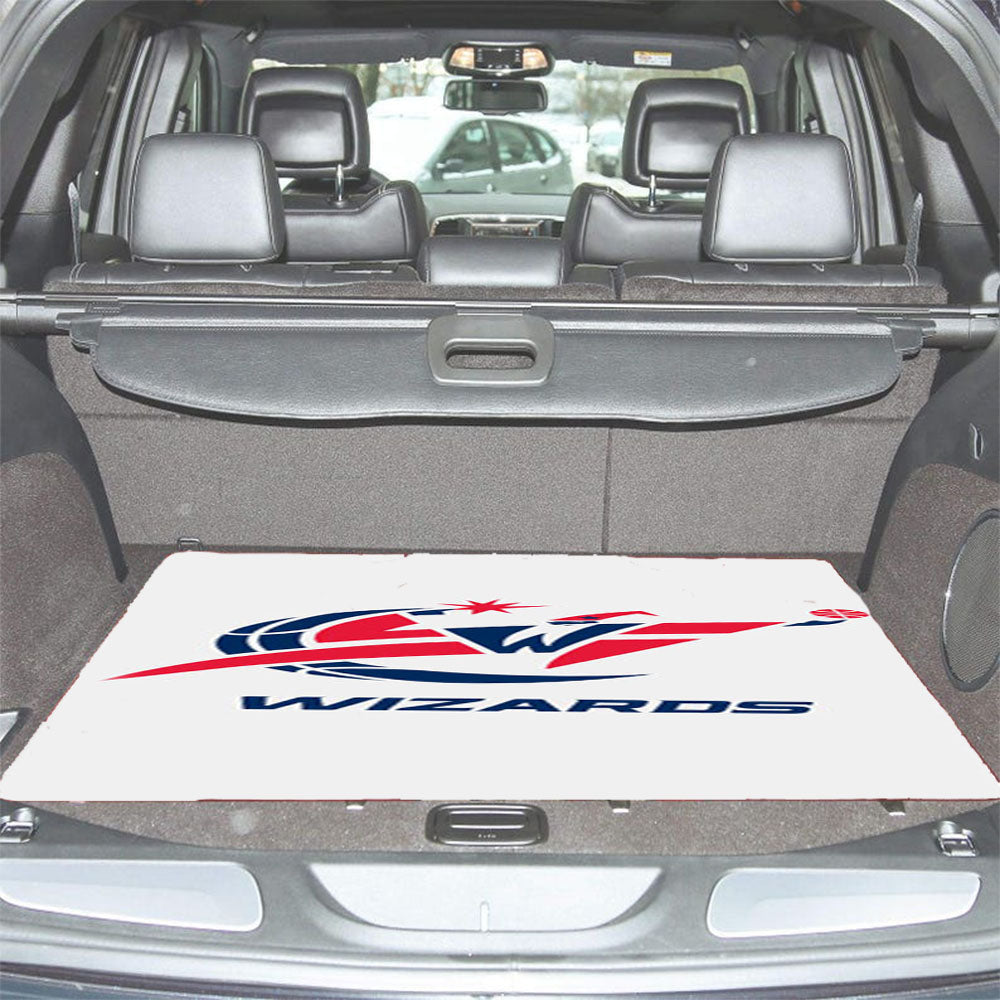 Washington Wizards White Car Trunk Mat Non Slip
