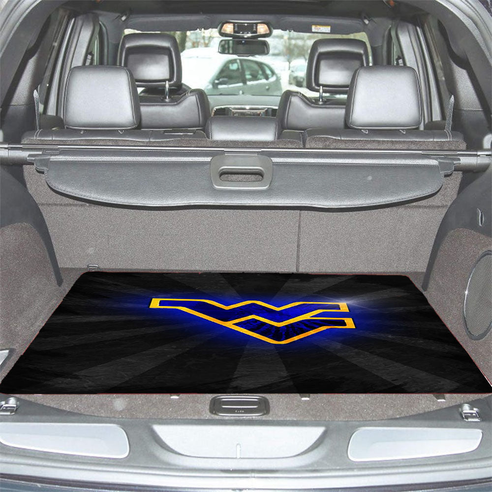 West Virginia Mountaineers Football Logo Car Trunk Mat Non Slip