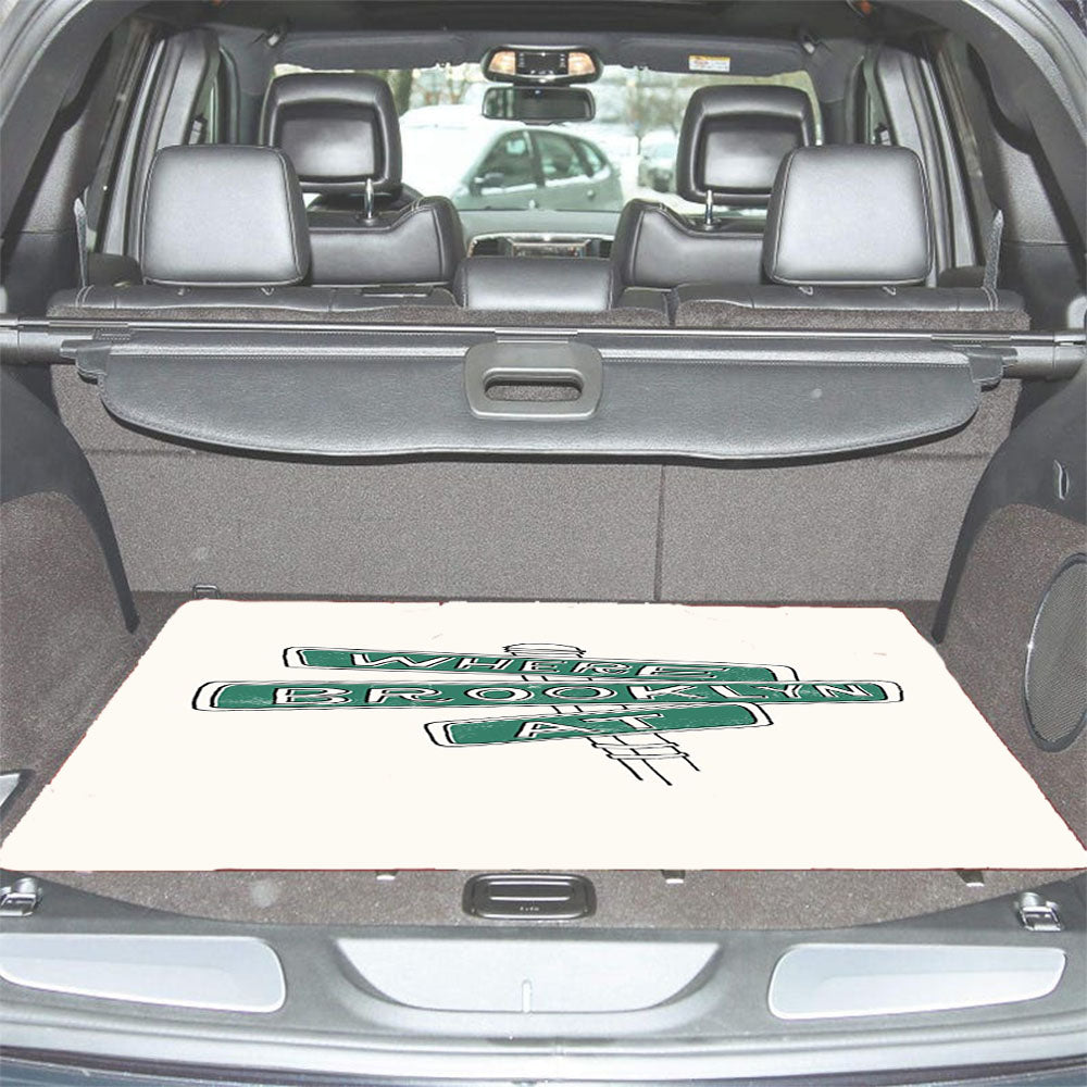 Where Brooklyn At Car Trunk Mat Non Slip