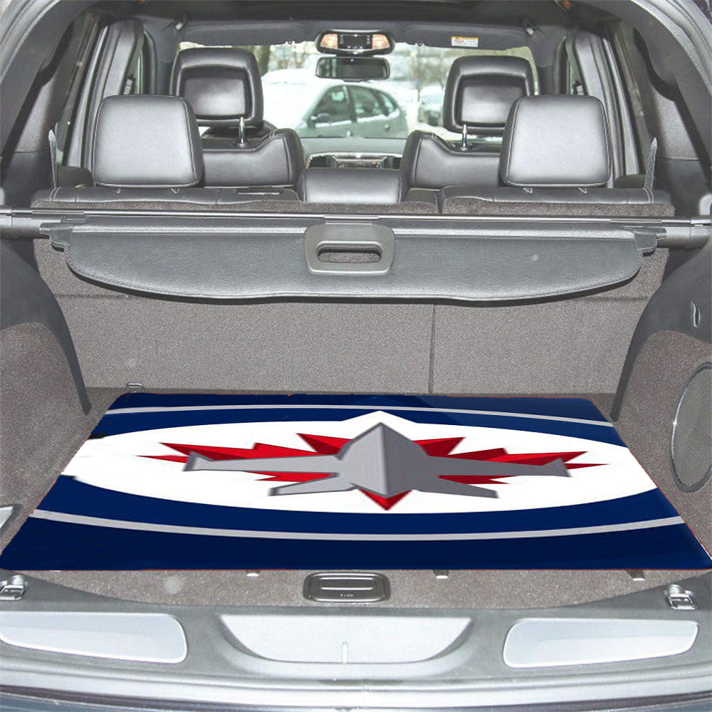 Winnipeg Jets Nhl Sport Car Trunk Mat Non Slip