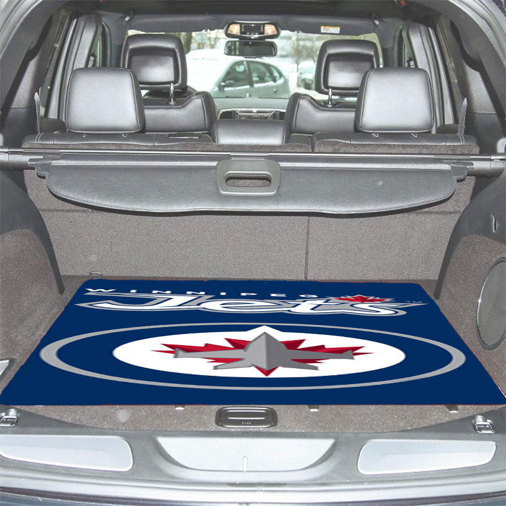 Winnipeg Jets Poster Car Trunk Mat Non Slip