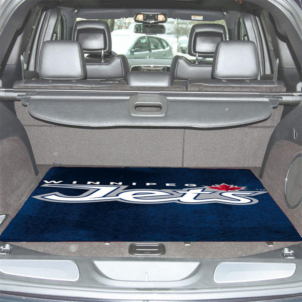 Winnipeg Jets Symbol Car Trunk Mat Non Slip