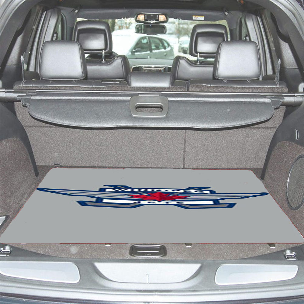 Winnipeg Jets Wings Car Trunk Mat Non Slip