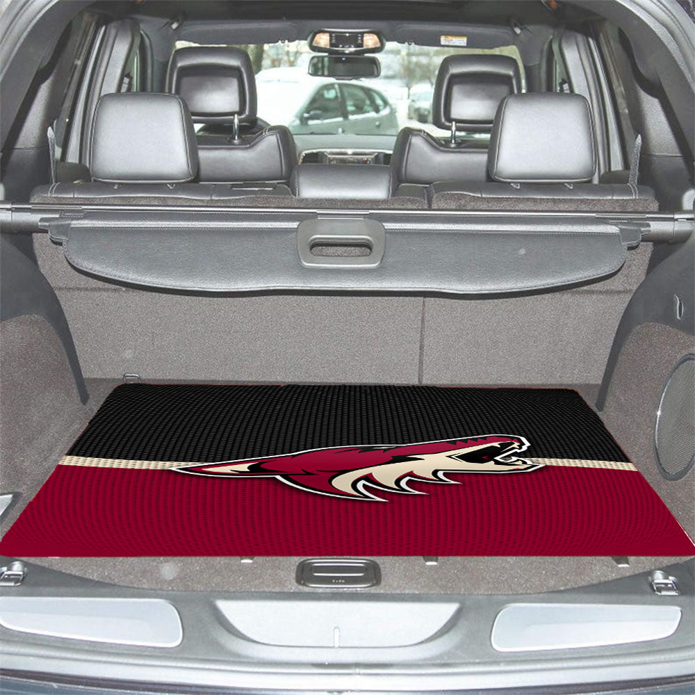 Wolf Arizona Coyotes Nhl Logo Car Trunk Mat Non Slip