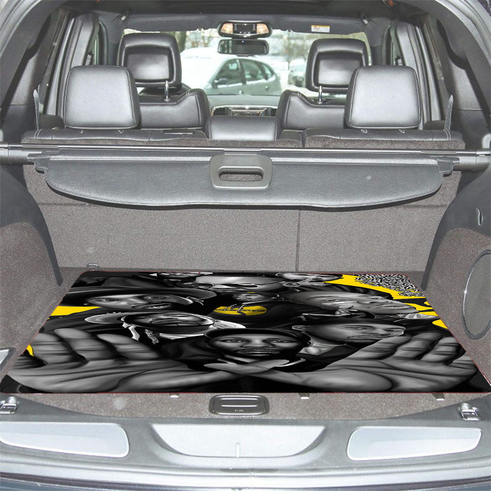 Wu Tang Clan Fanart Car Trunk Mat Non Slip