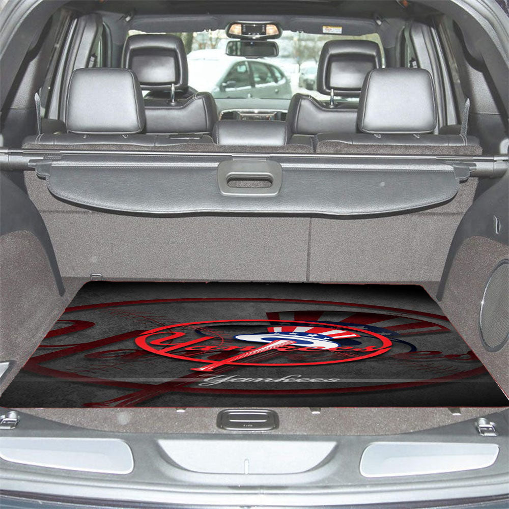 Yankees Car Trunk Mat Non Slip